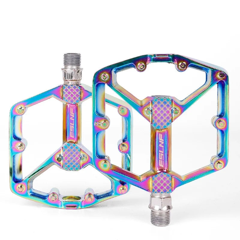 CNC Aluminum Anti-Slip MTB Road Bike Pedals – Wide Platform Bicycle Pedals