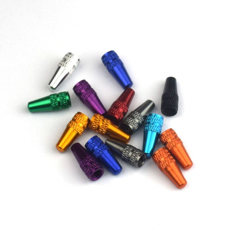 Aluminum Alloy Bicycle Valve Cap for French Valves
