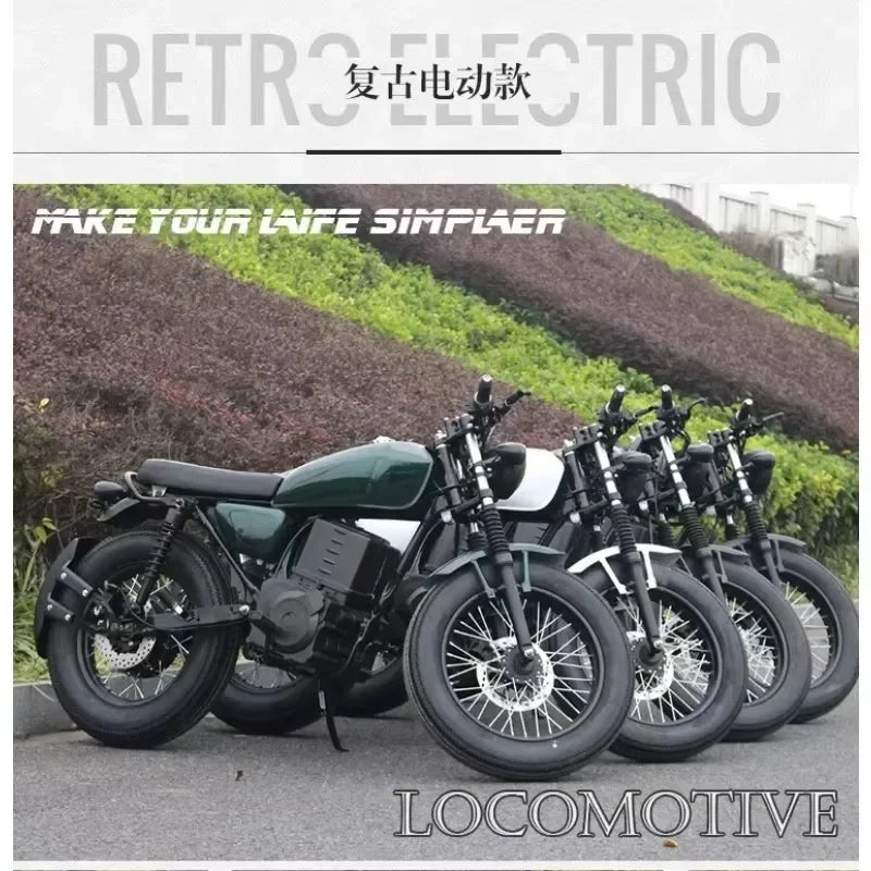 High Speed Electric Street Motorcycle 2000/20000W Lithium Battery Commuter Bike 80km/h City Off Road Ride