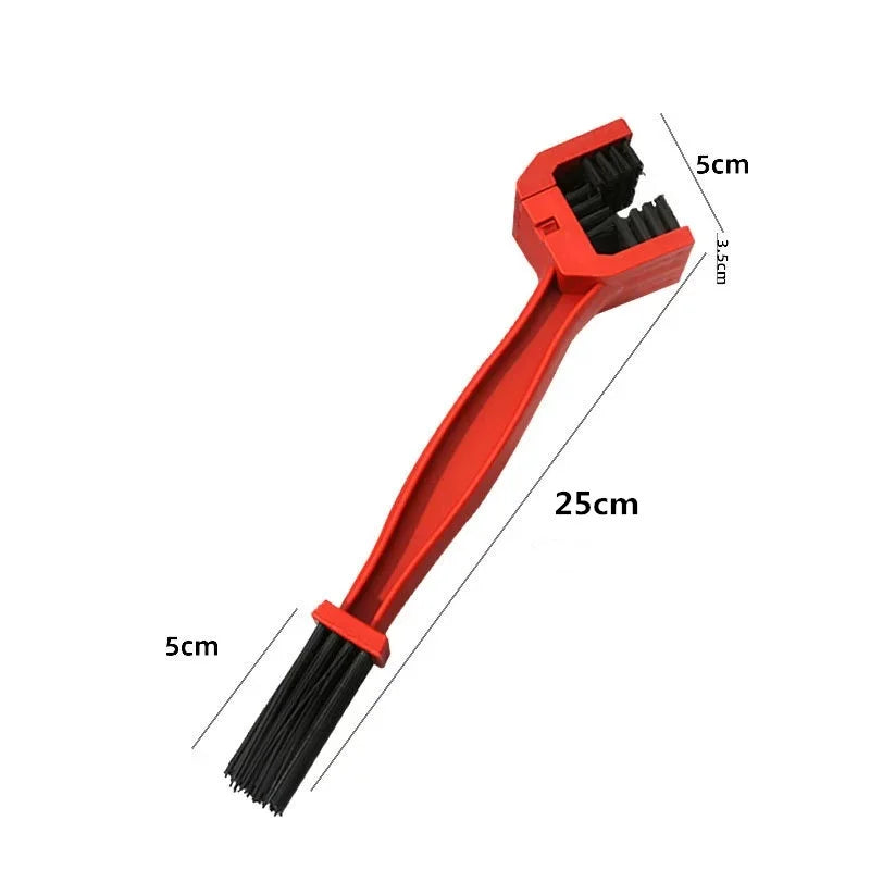 Motorcycle Chain Brush Cleaner Plastic Bicycle/Moto Brush Clean Chain Cleaner Outdoor Scrubber Road Care Tools Motorcycle Parts
