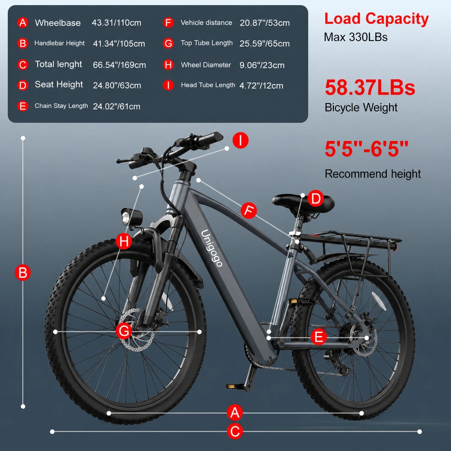 L26 36V 250W Electric Bike 24" Aluminum Alloy Frame E-Bike 7 Speed Smart Pedelec Adult City Electric Bicycle