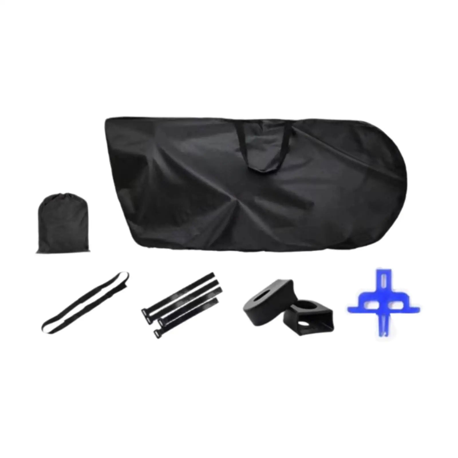 Bike Travel Storage Bag Oxford Cloth Road Bike Cover Waterproof Dustproof Foldable Bicycle Carrier Accessory for 700cc Bikes