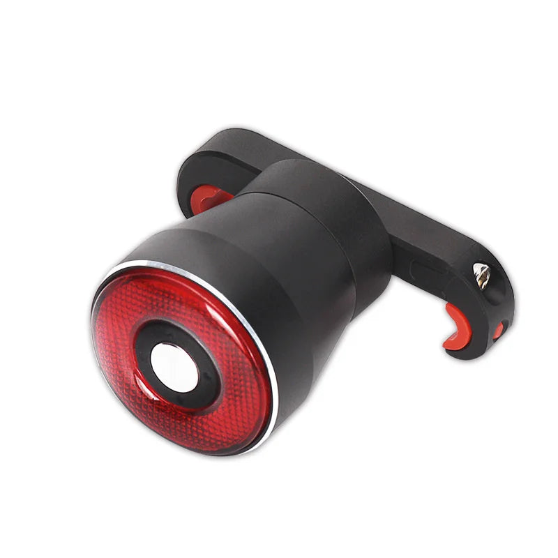 Q5 Bicycle Smart Brake Sensing Tail Light Bike Saddle Rear Light Waterproof Lamp LED USB Charging Cycling Taillight Accessories