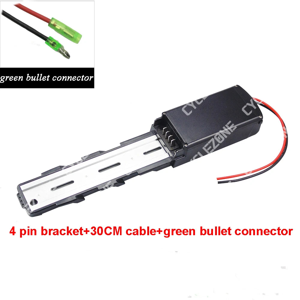 Ebike Battery 4 Pin Bracket 5 Pin Mounting Plate Rail for Onesport ONES3 Hitway Colorway Funhang EB-M1 Electric Bike