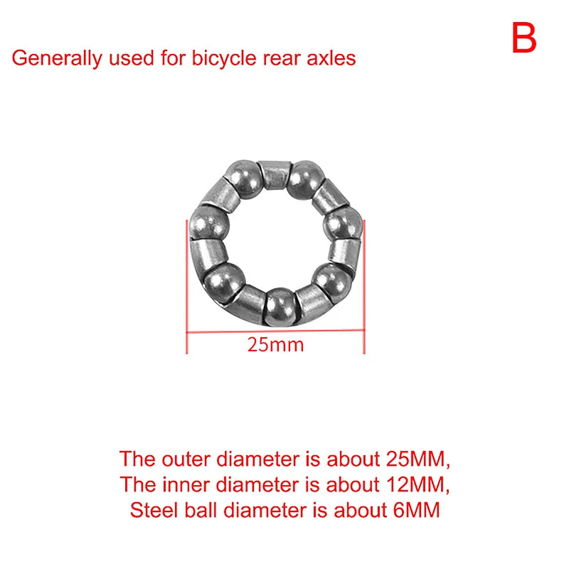 Bike Fork Headset Ball Bearing Bowl Sets Bicycle Handlebar Retainer Steel Lowrider Bikes Kids Bicycles Cycling Accessories