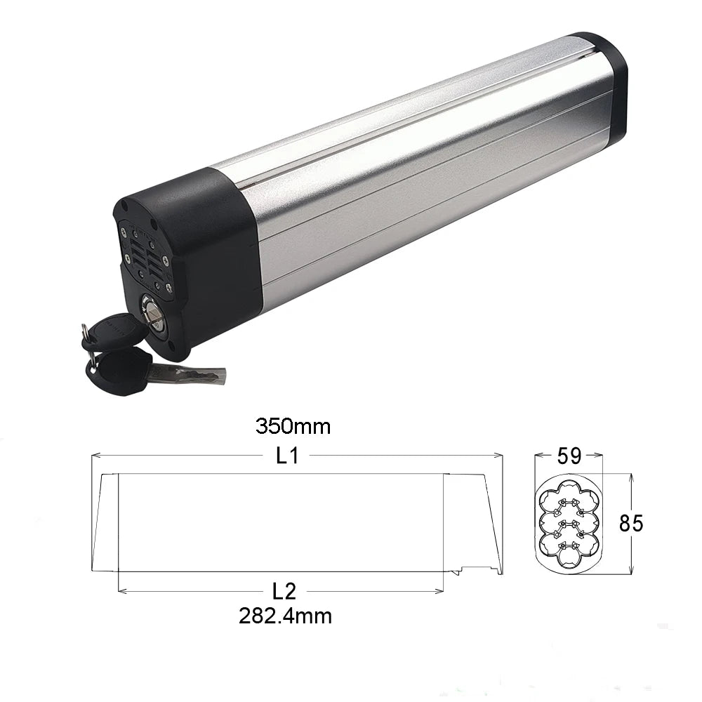 36V 10Ah 48V 10Ah Ebike Lithium Battery HIMO C20 C30 Z16 Z20 ZB20 Folding Electric Bike Bicycle Li-ion Battery