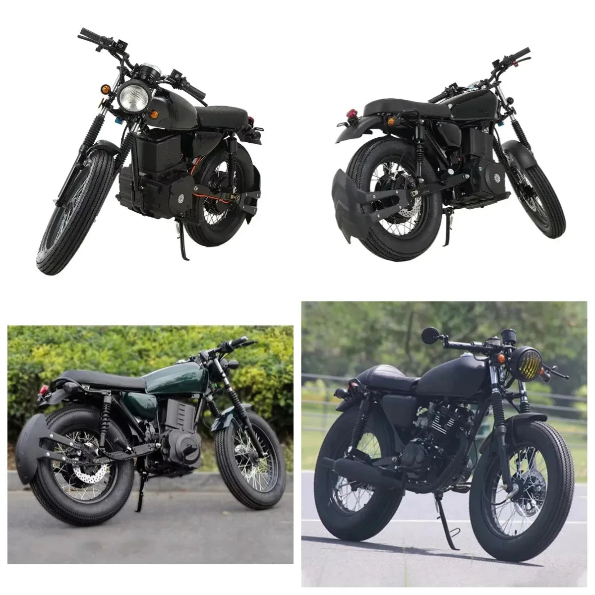 High Speed Electric Street Motorcycle 2000/20000W Lithium Battery Commuter Bike 80km/h City Off Road Ride