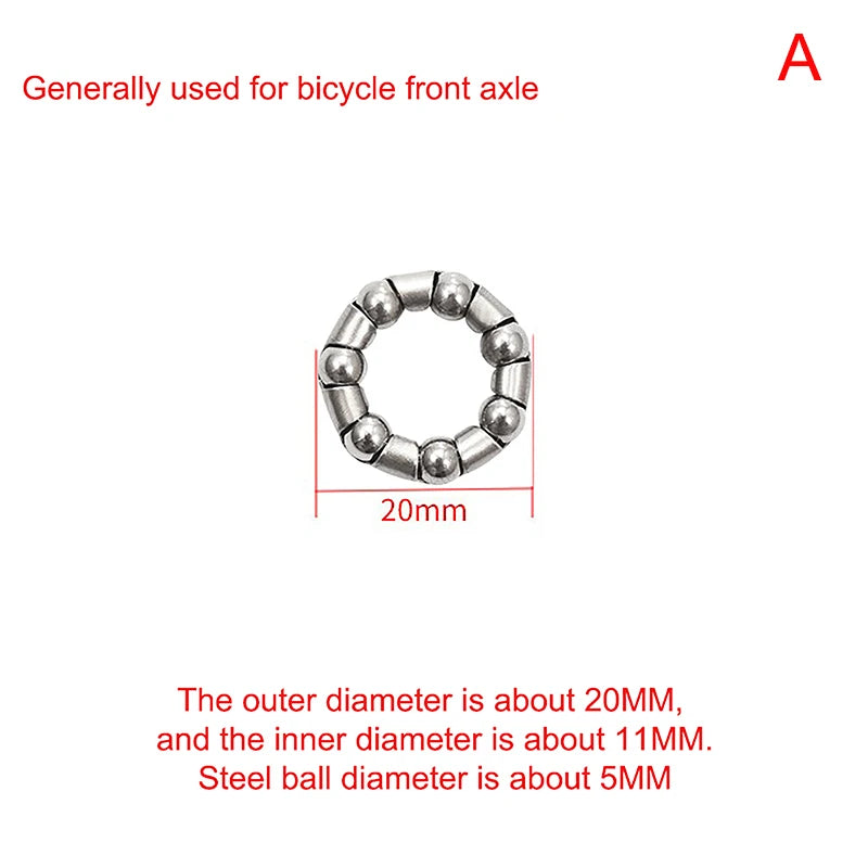 Bike Fork Headset Ball Bearing Bowl Sets Bicycle Handlebar Retainer Steel Lowrider Bikes Kids Bicycles Cycling Accessories
