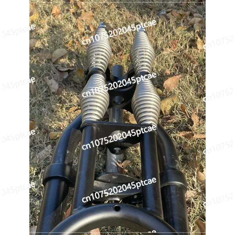 20x4.0 Double Springs Classic  Bicycle  Springer Fork Retro for 20" E Bikes Lowrider Fork Part Accessory Component