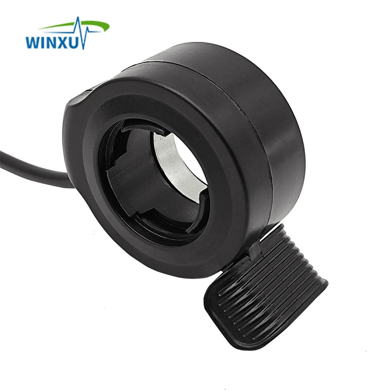 Electric Scooter E-bike Thumb Throttle Left and Right Hand Universal 24-72V Hall Accelerator for Bike Repair Speed Regulator