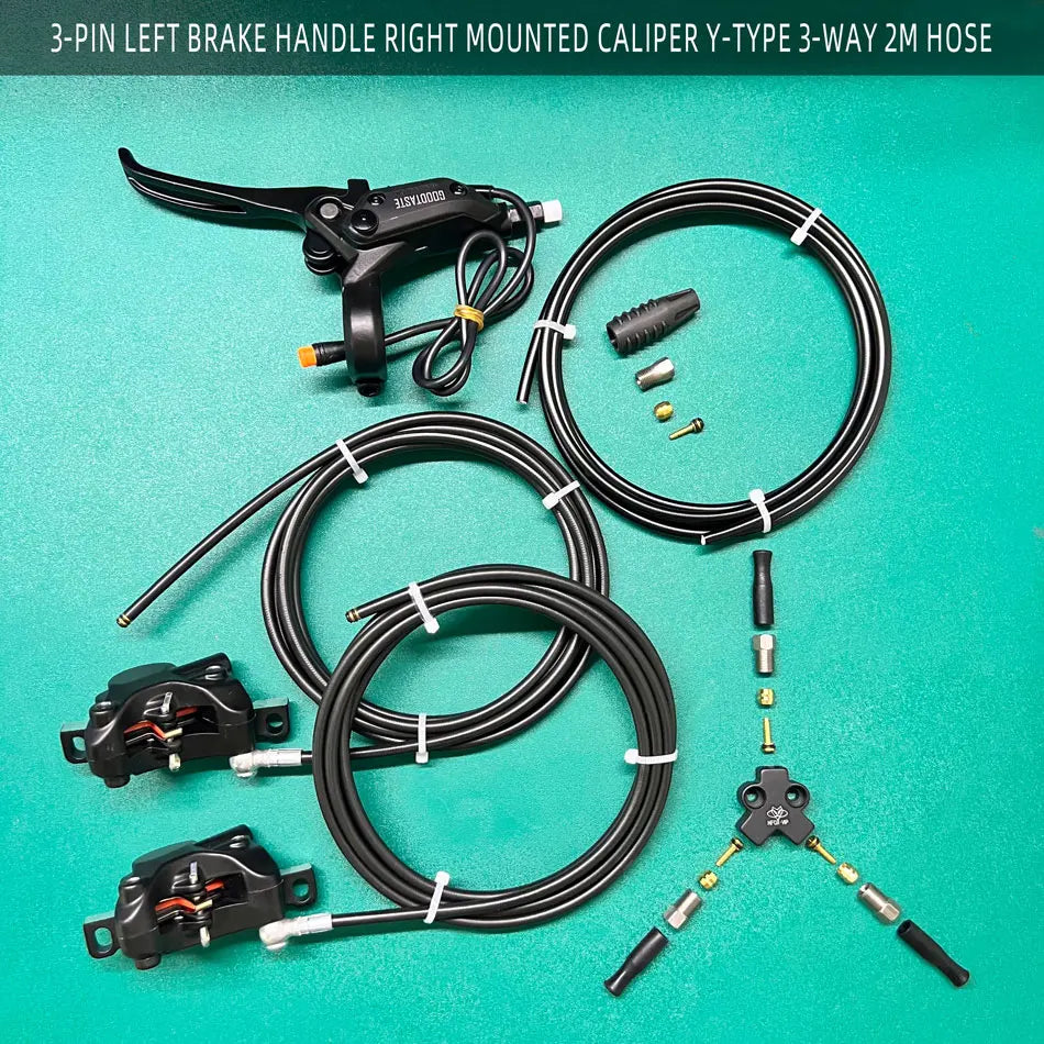 NFOX GT03 Electric Tricycle Dual Hydraulic Brake Riding Accessories GT07N Brake Handle Caliper Fixing Device System Accessories