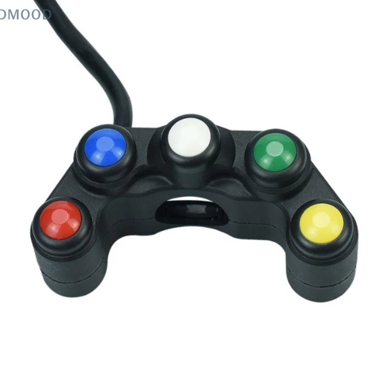 7/8" Universal Motorcycle Switch Electric Bicycle Headlight Handlebar Switches Fog Lamp Horn Turn Signal Handlebar Switches
