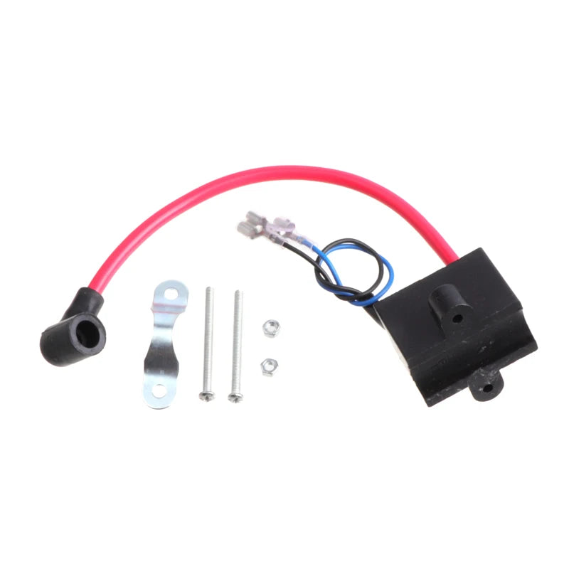 CDI Ignition Coil & Spark Plug for 49cc-80cc 2-Stroke Motorized Bicycle Engine
