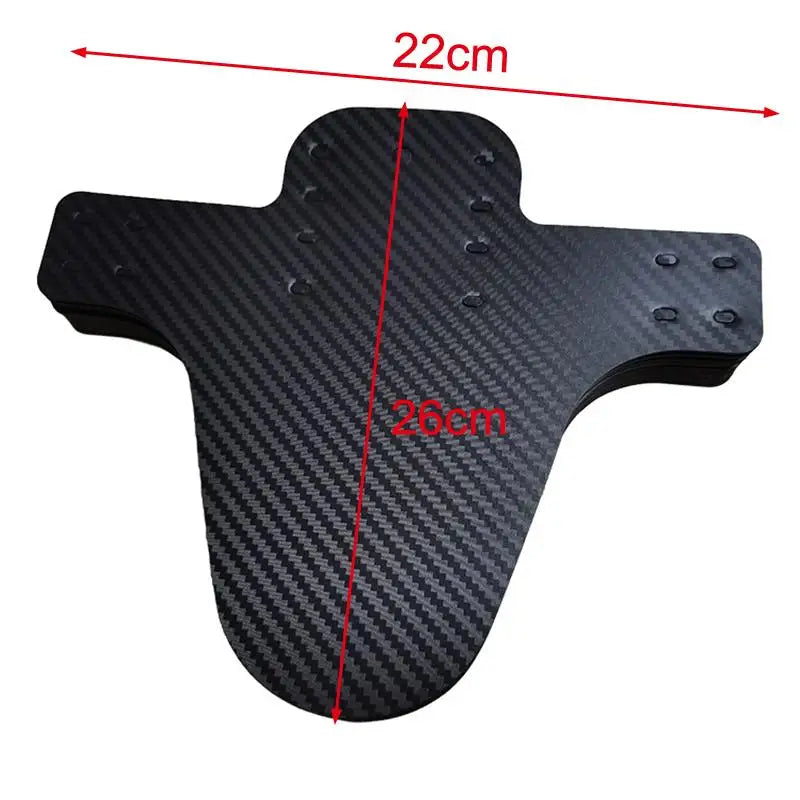 Bicycle Mountain Carbon Pattern Bike Mud Guard For Front Rear Wheel Mudguard Ultralight Cycling