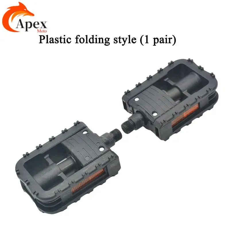 Foldable Aluminum Alloy Pedals for Bicycle, Electric Bike & Electric Motorcycle