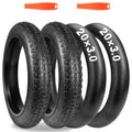 MAKELEN 2 Pack E Bike Tire Fat Bike Tire with 2 Tubes 20"x3" Strong Grip Electric Bicycle Tire for Mountain Snow and Beach Bike