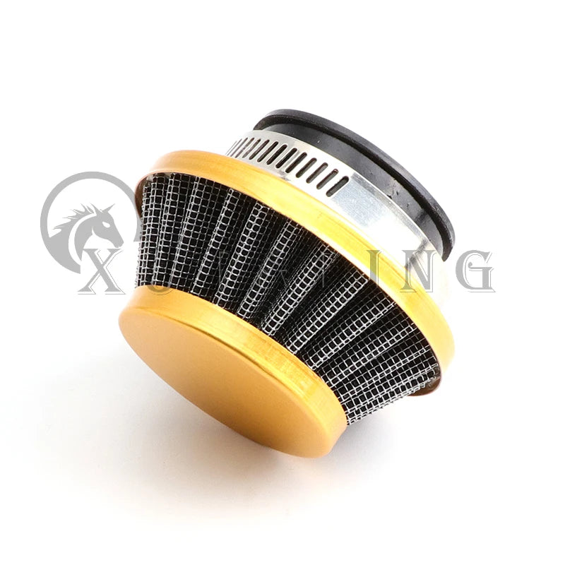 47cc 49cc 2-Stroke Air Filter with Connector for Pocket Bike, Mini Quad ATV & Go Kart