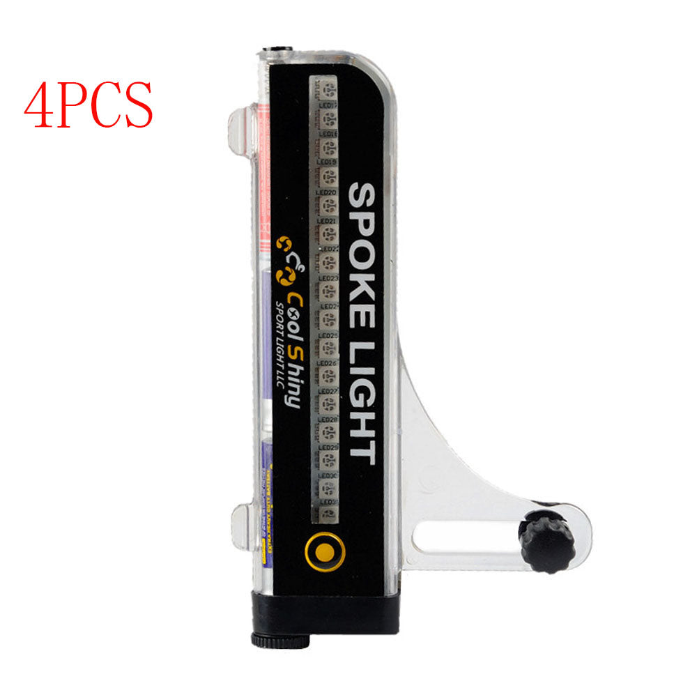 RGB LED Bicycle Spoke Lights for Night Riding