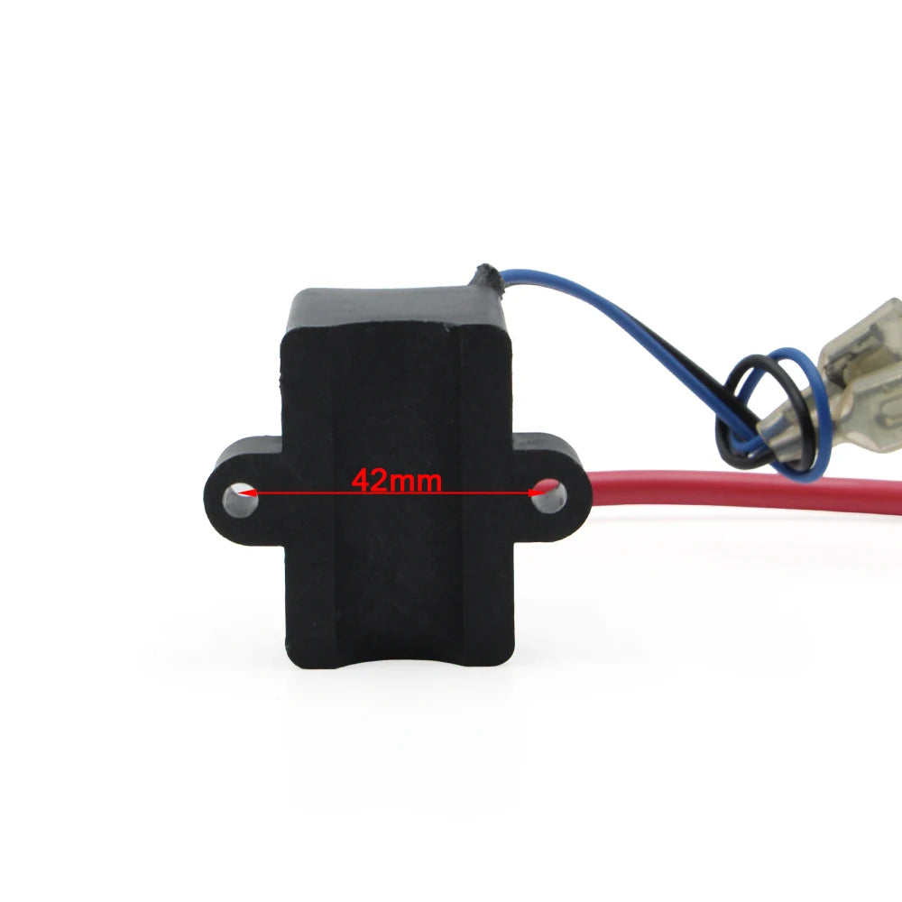 CDI Ignition Coil & Spark Plug for 49cc-80cc 2-Stroke Motorized Bicycle Engine