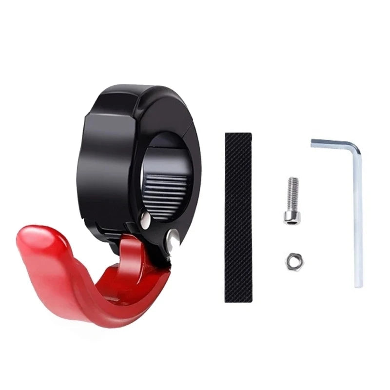 Universal No Drill Bicycle Handlebar Hook Multifunctional Helmet Bag Hanger Cycling Accessory Fit MTB E Bike Road Bike Scooter