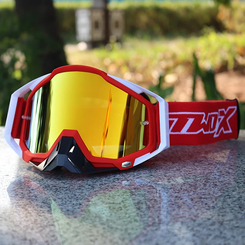 NEW Two-X Motorcycle Bike Goggles Motocross Racing ATV BMX MX Helmet Glasses Motorcross Off Road
