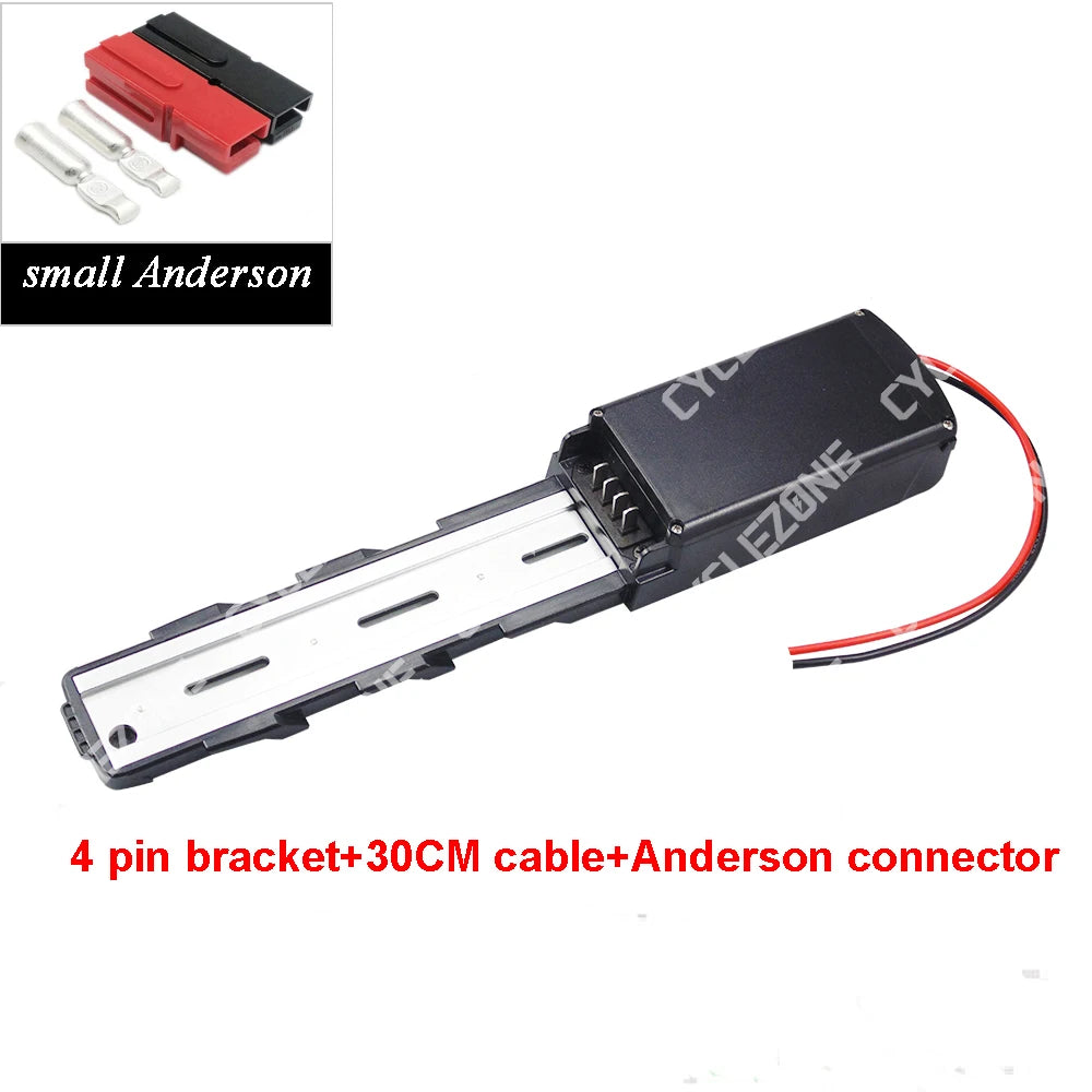 Ebike Battery 4 Pin Bracket 5 Pin Mounting Plate Rail for Onesport ONES3 Hitway Colorway Funhang EB-M1 Electric Bike