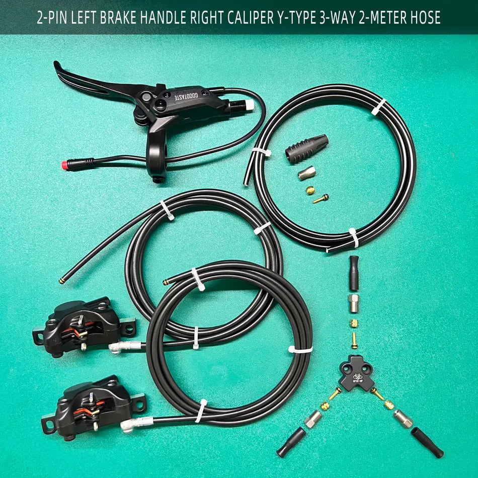 NFOX GT03 Electric Tricycle Dual Hydraulic Brake Riding Accessories GT07N Brake Handle Caliper Fixing Device System Accessories
