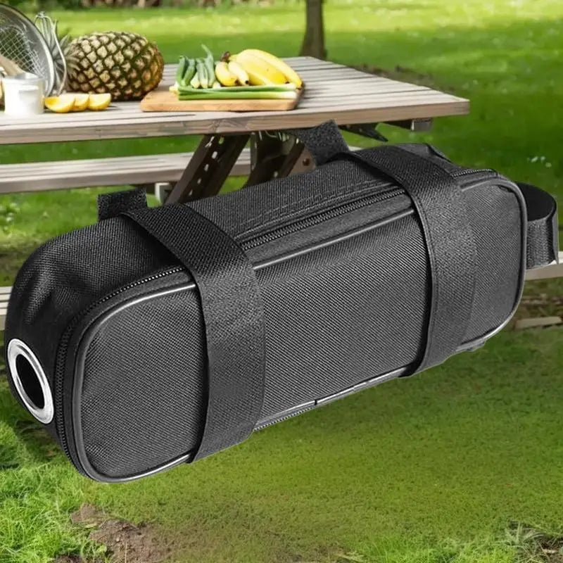 @*Waterproof Oxford Cloth Electric Bicycle Controller Bag, Portable Hanging Storage for Road Bike Battery & Accessories