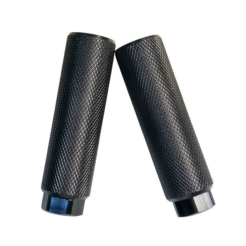 Aluminum Alloy Bicycle Rocket Launcher Rear Pedals Anti-Slip Knurled Surface Bike Rear Foot Pegs Passenger Foot Rest Durable