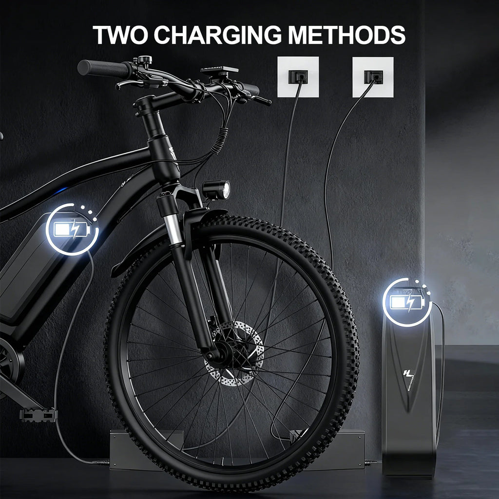 Toofly Electric Bicycle for Adult 26" Mountain ebike with 48V 13Ah Removable Battery 500W Motor