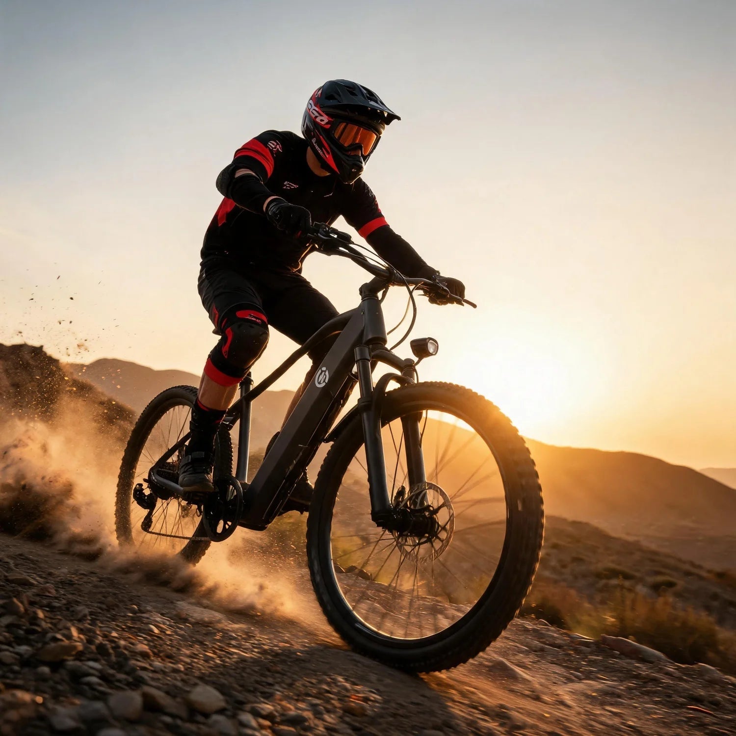 Reliable Daily Commuter 26 Inch Off Road Electric Bike 500W Brushless Motor Max 44 Miles Long Range Top Speed 32km/h 30° Climbing Capacity Pedal Assist Mode 7-Speed Gear Lockable Battery, Practical Daily Transport Easy Assembly