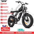 YVY K20 Lite 1200W Electric Bike for Adults 30MPH 48V 15.6Ah Off-road Trail 20*4 Inch Fat Tire E Bike 7 Speed Mountain Bike