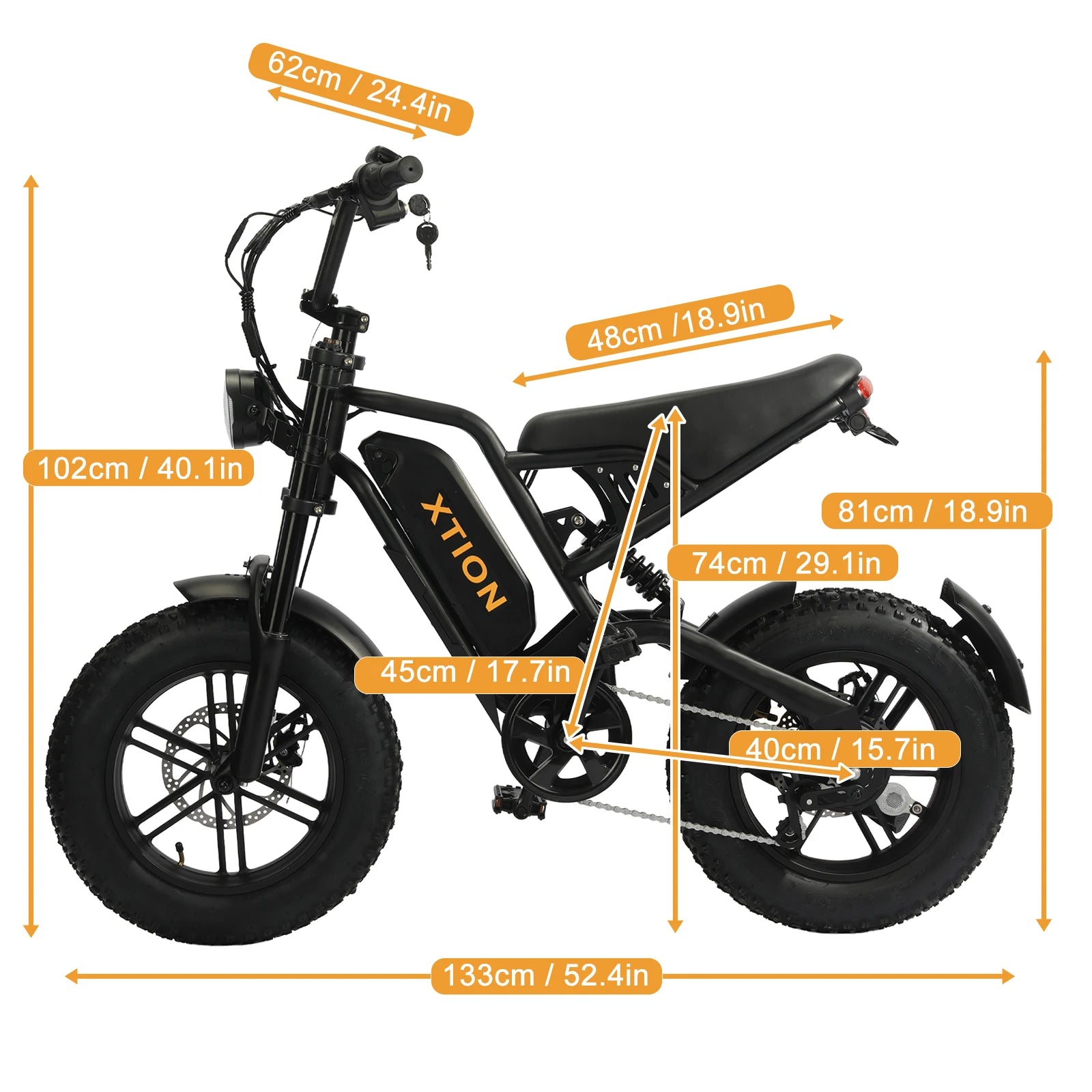 MiNi Electric Bikes for Teens, 1500W Motor 26MPH High Speed E-Bike, 50 Mile Range 48V 15Ah Battery, Commuting Ebike 13+