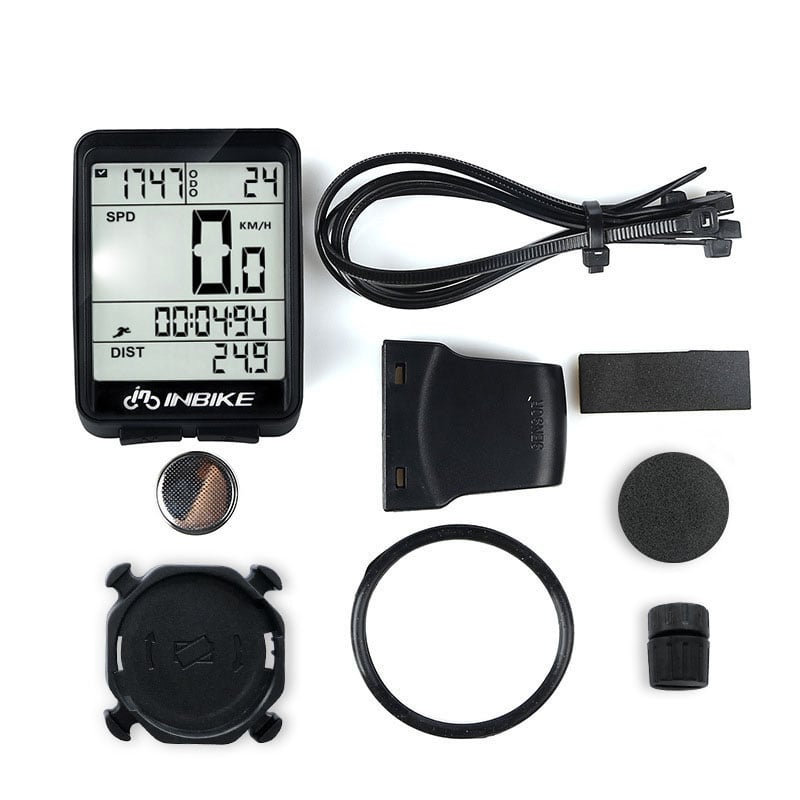 Wired and Wireless Bicycle Speedometer and Odometer