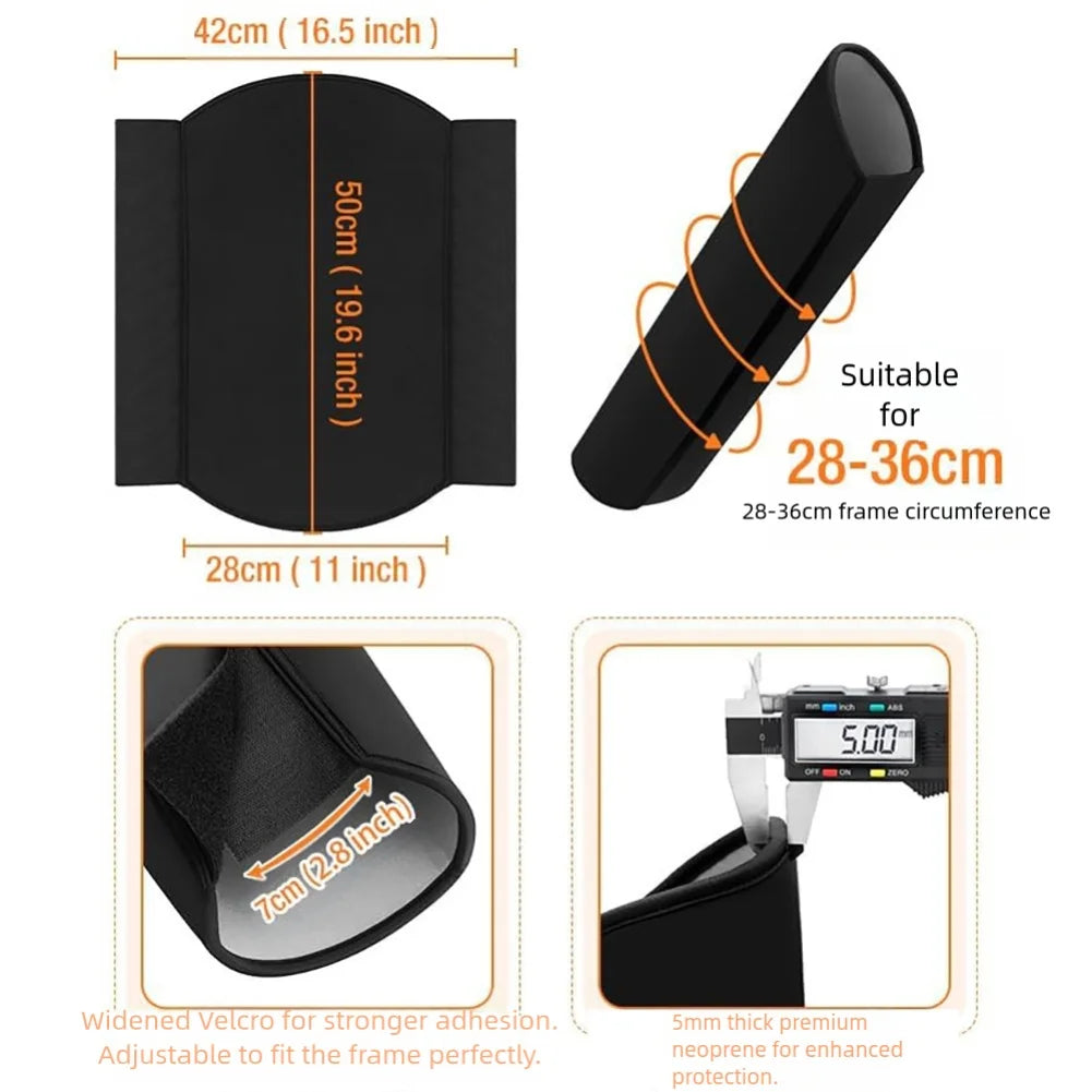 Electric Bike Battery Cover Protective Cover E-bike Battery Case Dustproof Scratch-Resistant Removable Cycling Accessories
