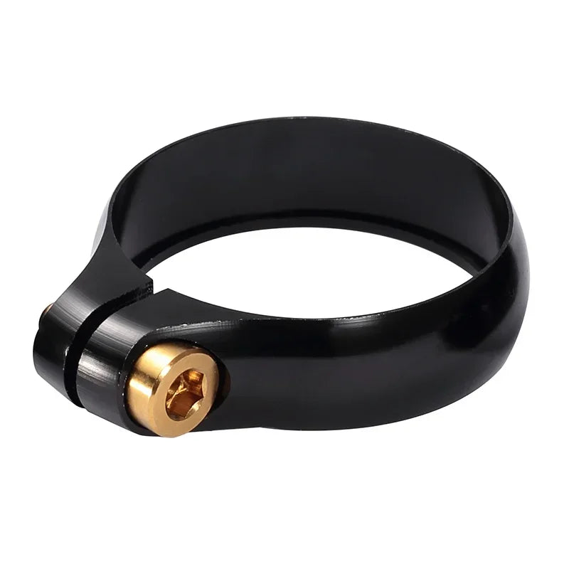Ultralight Bicycle Seat Post Clamp CNC Alloy Titanium Saddle Clamp for 27.2/30.8/31.6mm Mountain Bike Seatpost Cycling Parts