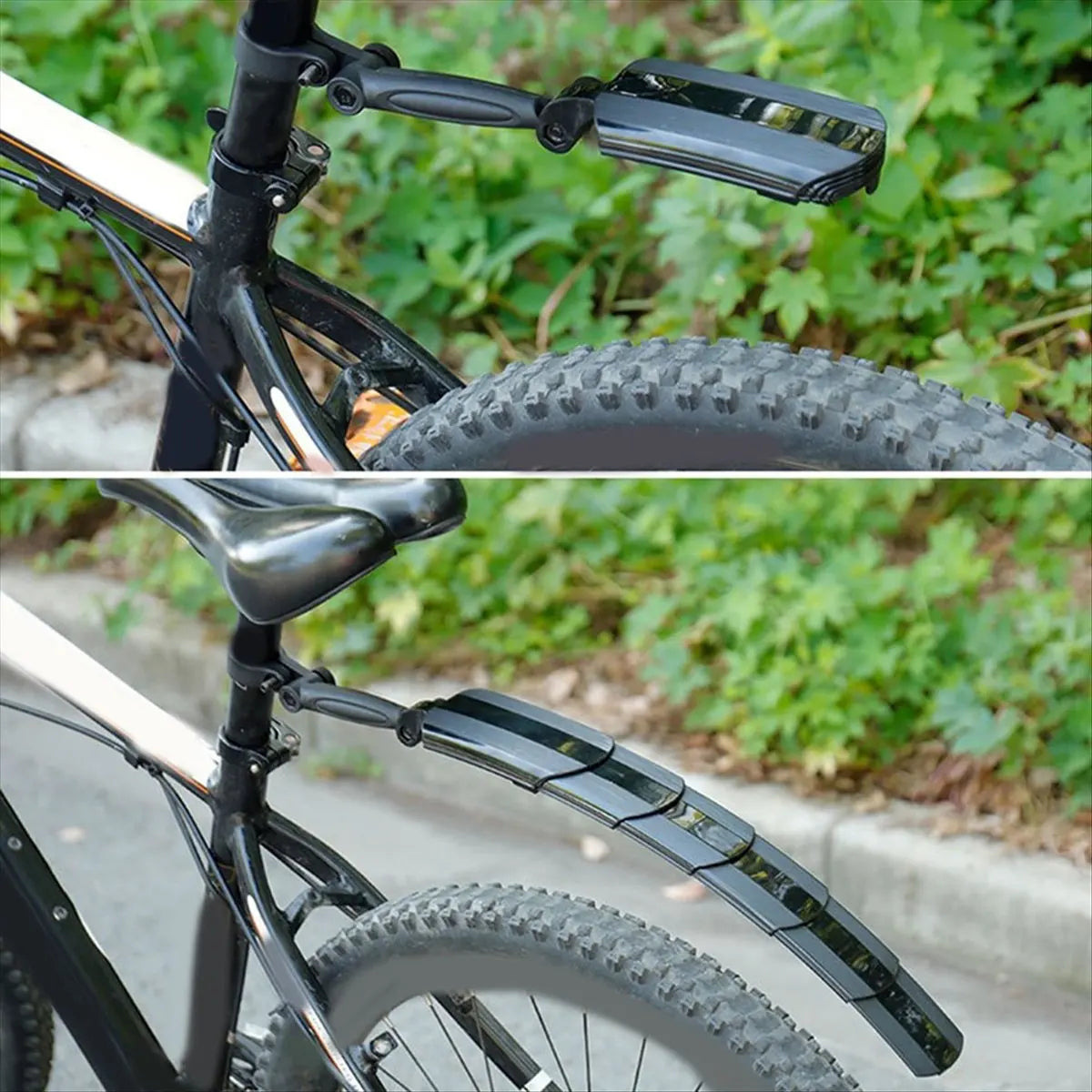 POPULAR-Cycling Mountain Bike Mud Guards Bike Bicycle Fenders Mudguard Wings for Bicycle Bike Accessories Bike Parts