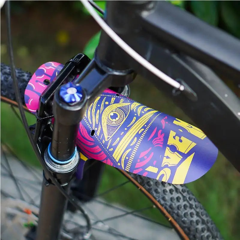 Chooee Bicycle Accessories Bike Fender Mudguard MTB Mountain Road Cycling Mud Guard Front/Rear Wheel Wing 1pcs PP5 Material