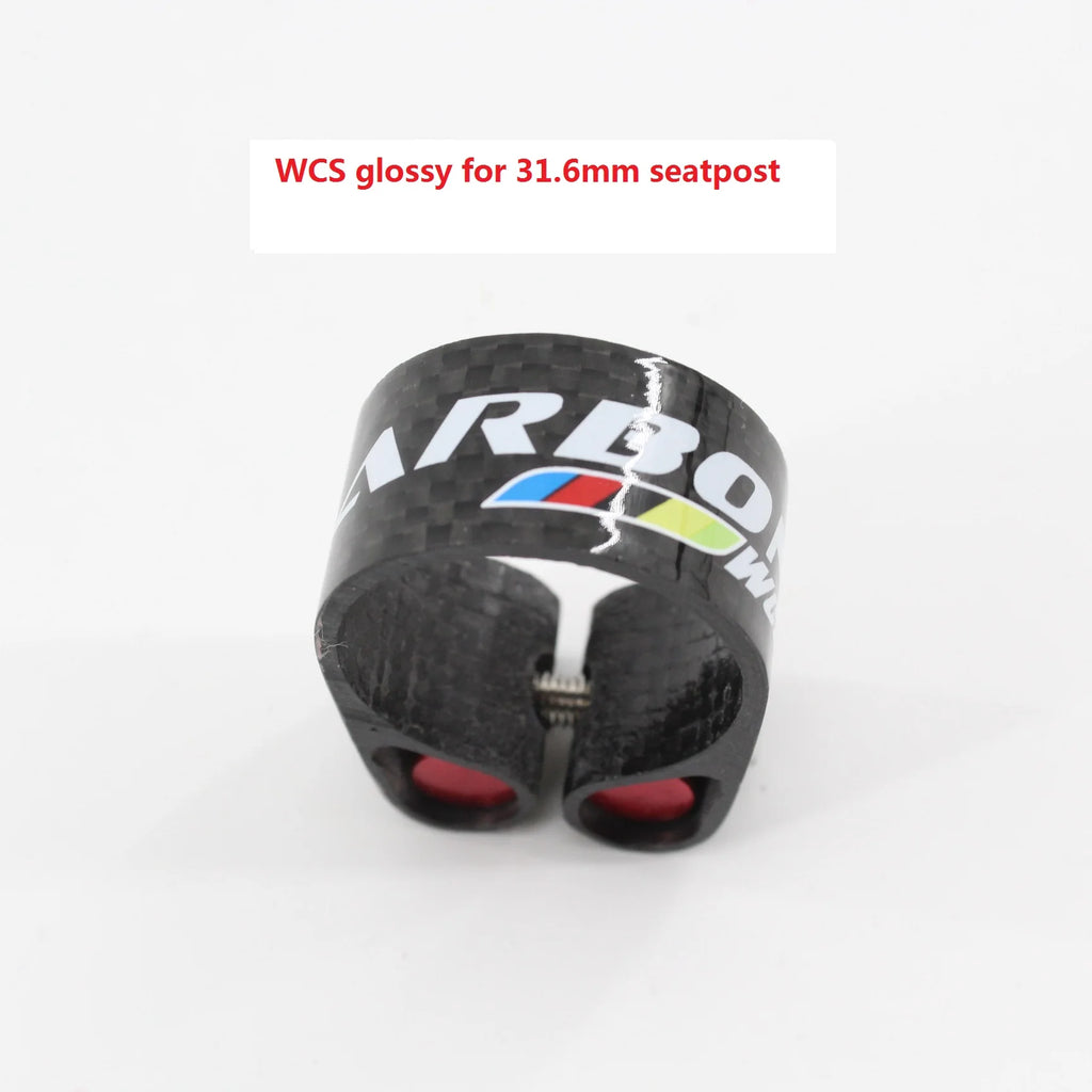 EC90 Full Carbon Fiber MTB Cycling Seatpost Clamp, Road Bicycle Post Seat Clip, 27.2mm, 30.8mm, 31.6mm, New