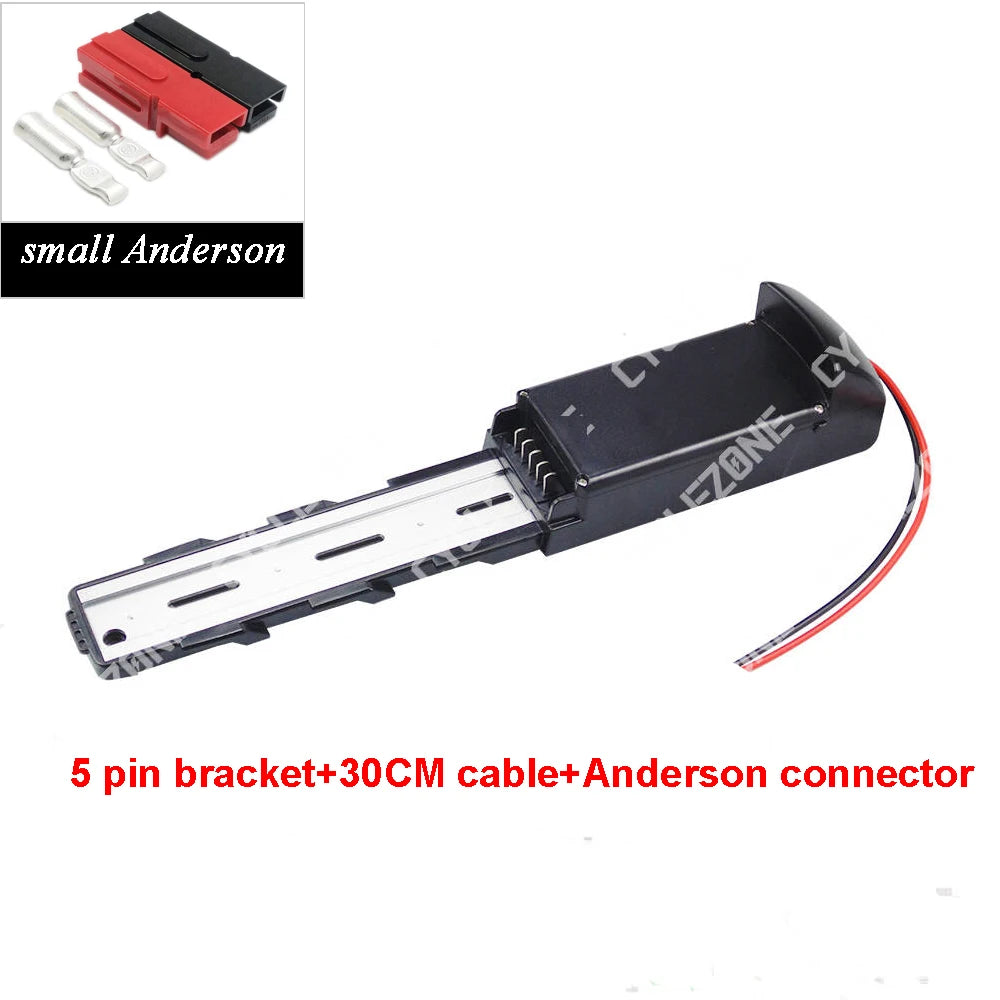 Ebike Battery 4 Pin Bracket 5 Pin Mounting Plate Rail for Onesport ONES3 Hitway Colorway Funhang EB-M1 Electric Bike