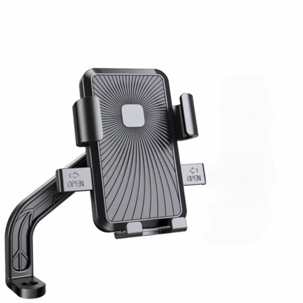 Shock Absorbing Design Bike Handlebar Mobile Holder Fixed Bracket Shockproof Bicycle Phone Mount Practical