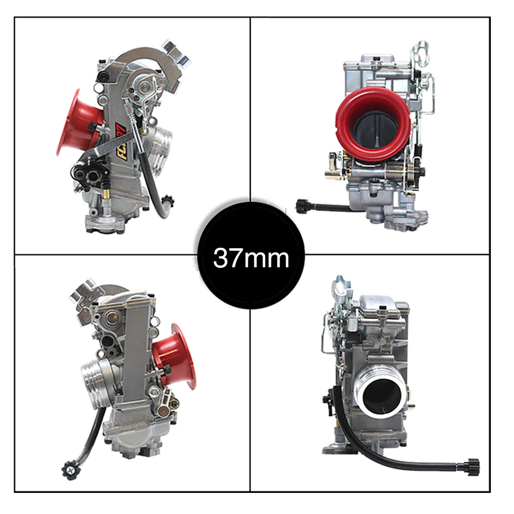FCR 28-41mm Flat Slide Carburetor for 300cc-650cc ATV Quad, Dirt Bike & UTV