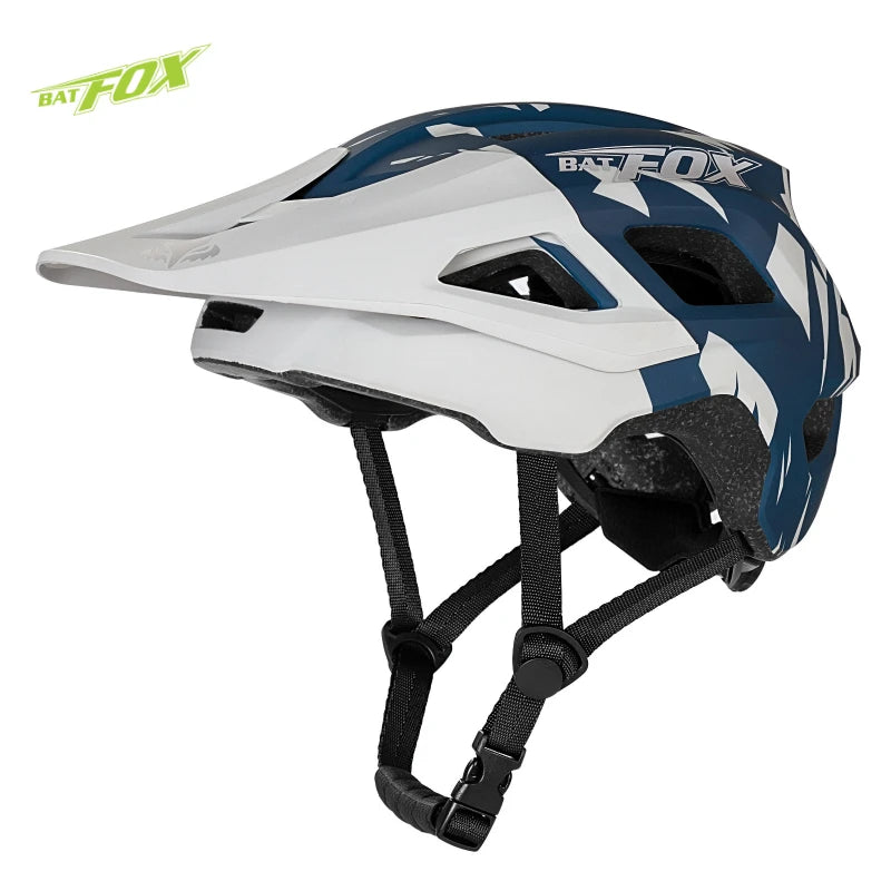 BATFOX Mountain Bike Helmet Can install a sports camera Electric Cycling Gear Safety Cap Men Women bat fox MTB Bicycle Helmets