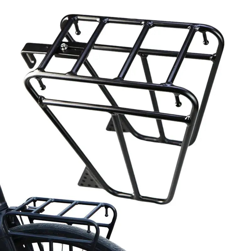 Mountain Road Bike Front Cargo Rack Bicycle Front Fork Luggage Bracket Adjustable Bike Side Mount Bag Stand Cycling Accessories
