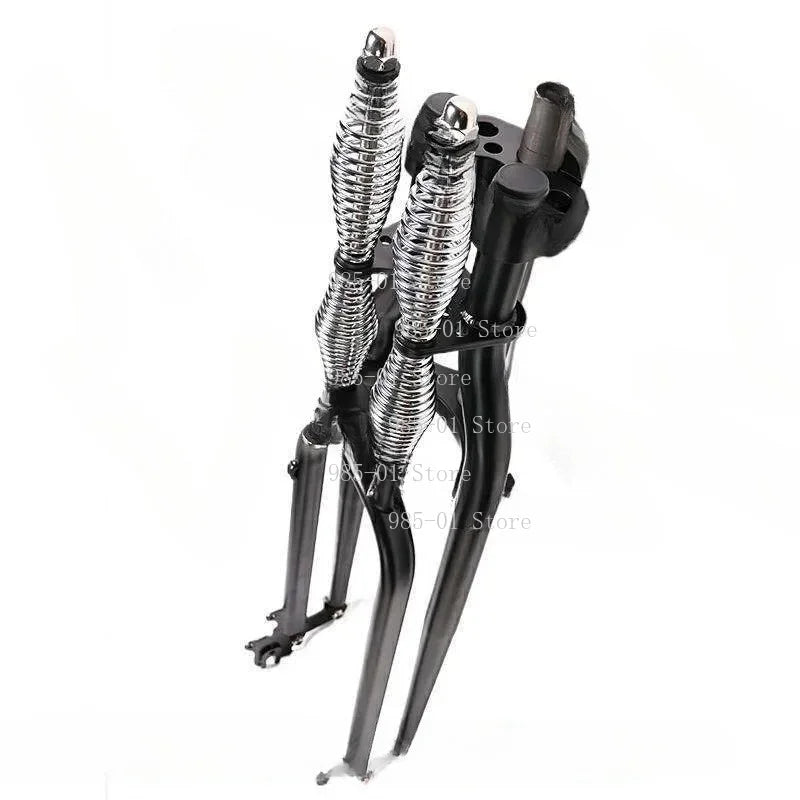 20/24/26/29 Inch Bicycle Front Fork, Low Rider Dual Spring Retro Disc Brake Accessories