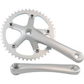 WEERAS Urban Folding Bicycle Crankset Single Tooth Disc 44T 130BCD 170mm Crank Set is Suitable for Most Single Speed Bicycles