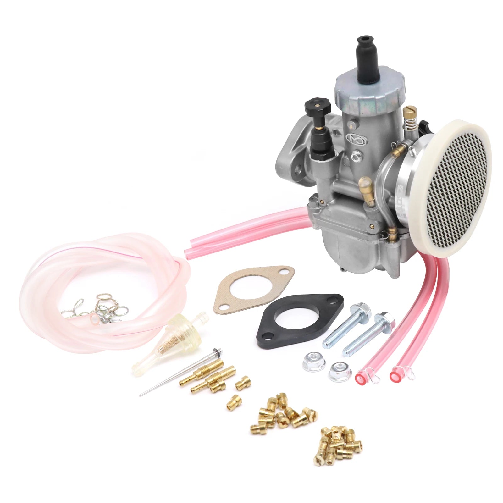 PE17-PE28 Flange Carburetor with Power Jet for 50cc-250cc Racing Motorcycle & Dirt Bike