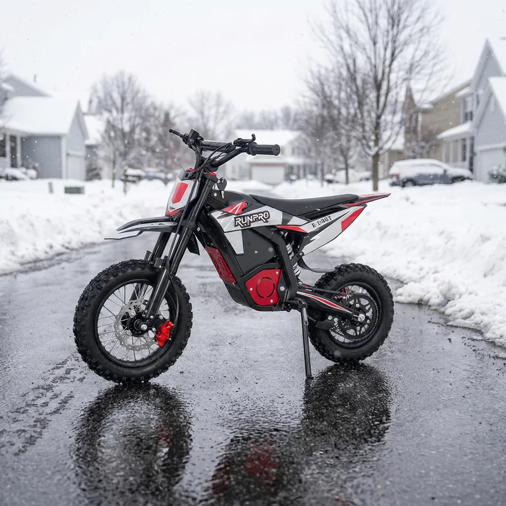 Lightweight Design2026 New Arrival Kids 14/12 12/10 Inch Off Road E-Dirt Bike 48V 1300W 1800W Pit Bike Fun Bikes With CE Approv