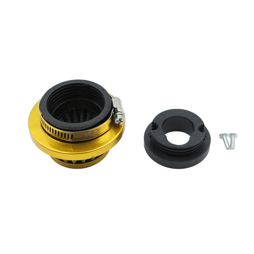 47cc 49cc 2-Stroke Air Filter with Connector for Pocket Bike, Mini Quad ATV, Dirt Bike & Go Kart