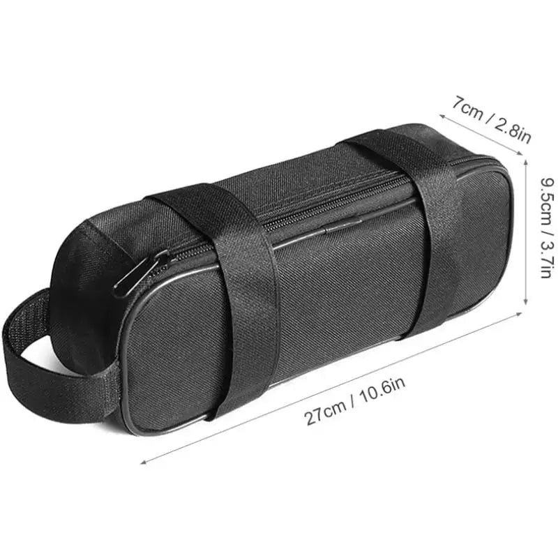 @*Waterproof Oxford Cloth Electric Bicycle Controller Bag, Portable Hanging Storage for Road Bike Battery & Accessories